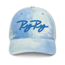 Load image into Gallery viewer, Tie Dye Hat - Blue Logo
